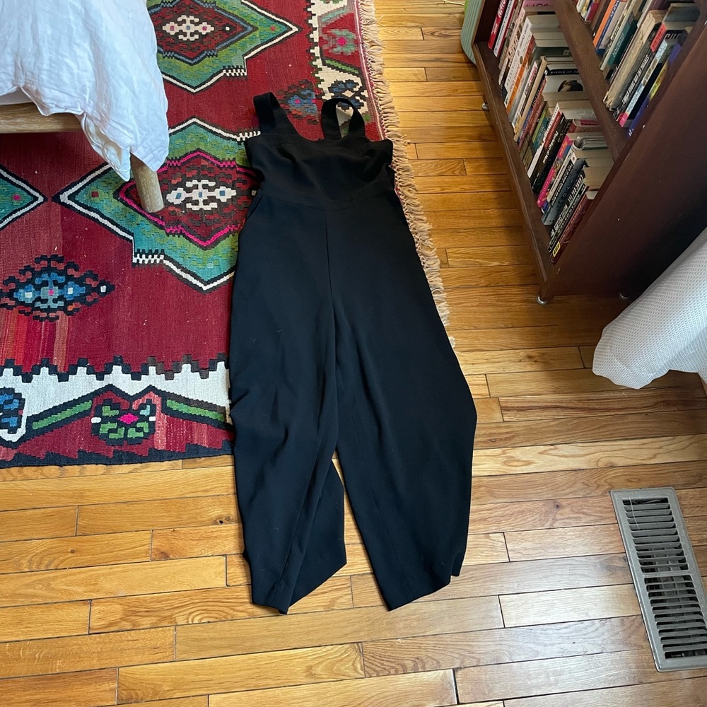 Madewell square neck jumpsuit